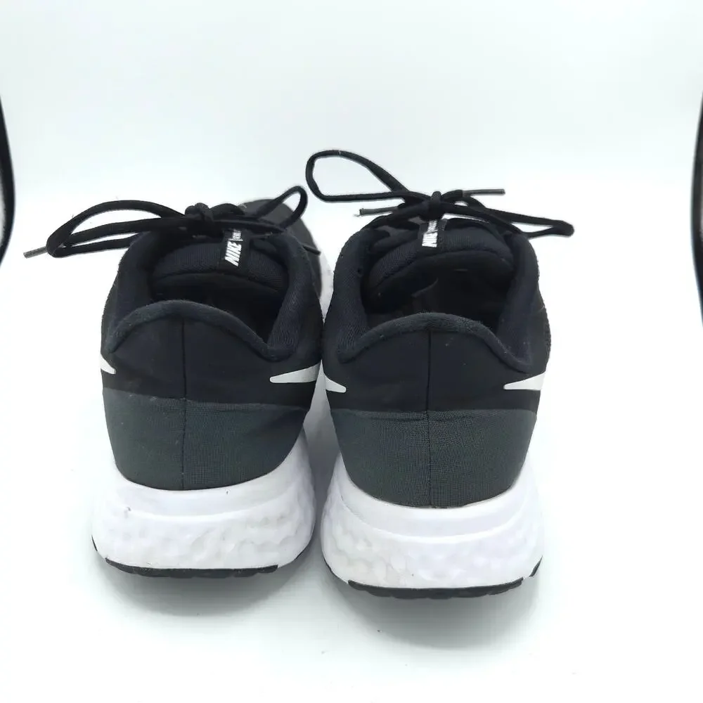 Nike Revolution 5 running Men's Size 13 BQ3204-002 Black White